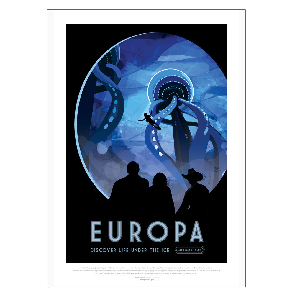 NASA Poster - Europa
