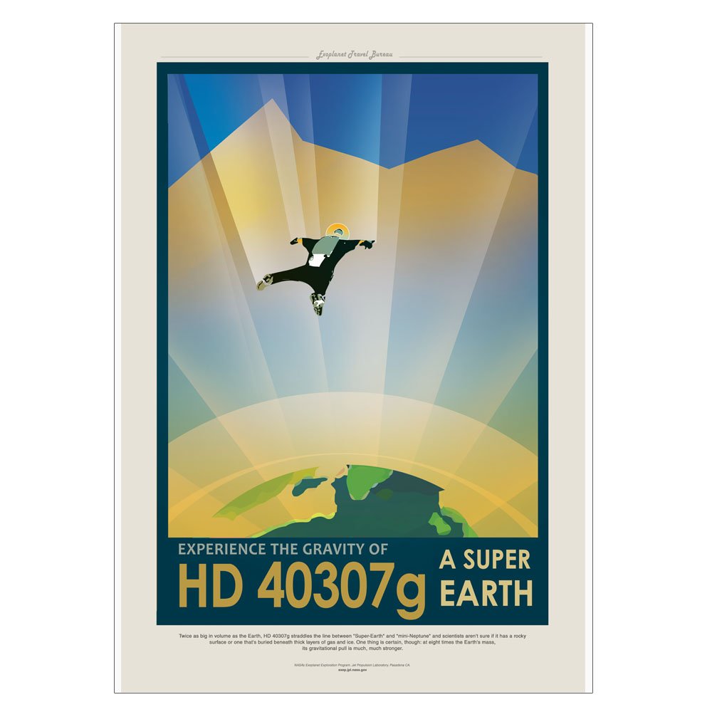 NASA Poster - HD40307G