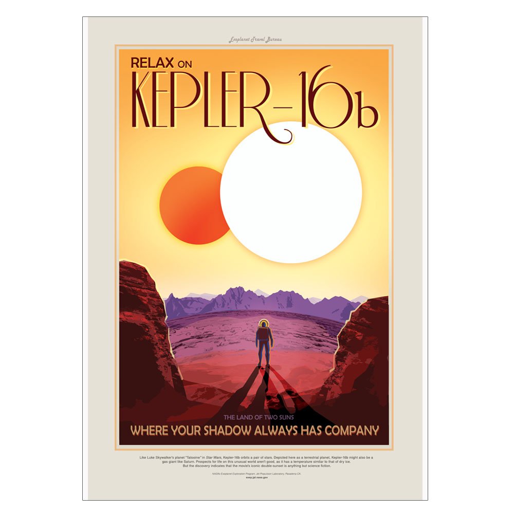 NASA Poster -Kepler 16b