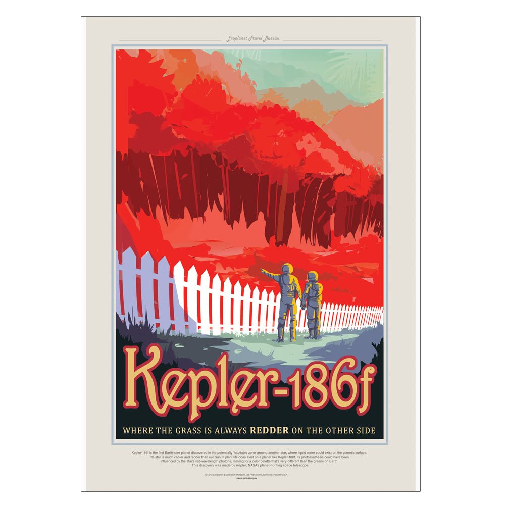 NASA Poster -Kepler 186f